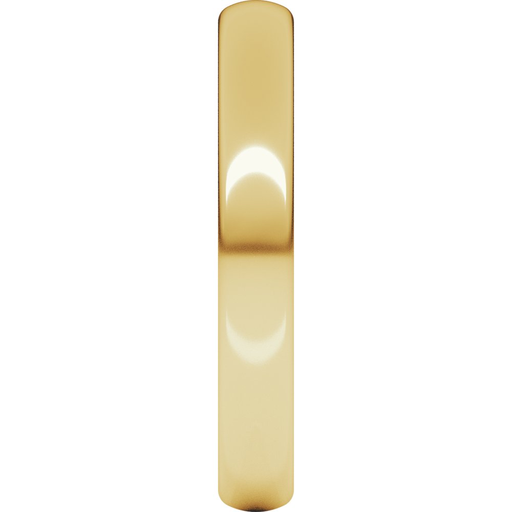 18K Yellow 3 mm Comfort-Fit Standard Weight European-Style Band