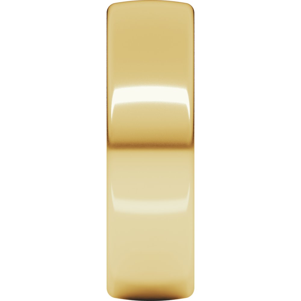 18K Yellow 6 mm Comfort-Fit Standard Weight European-Style Band
