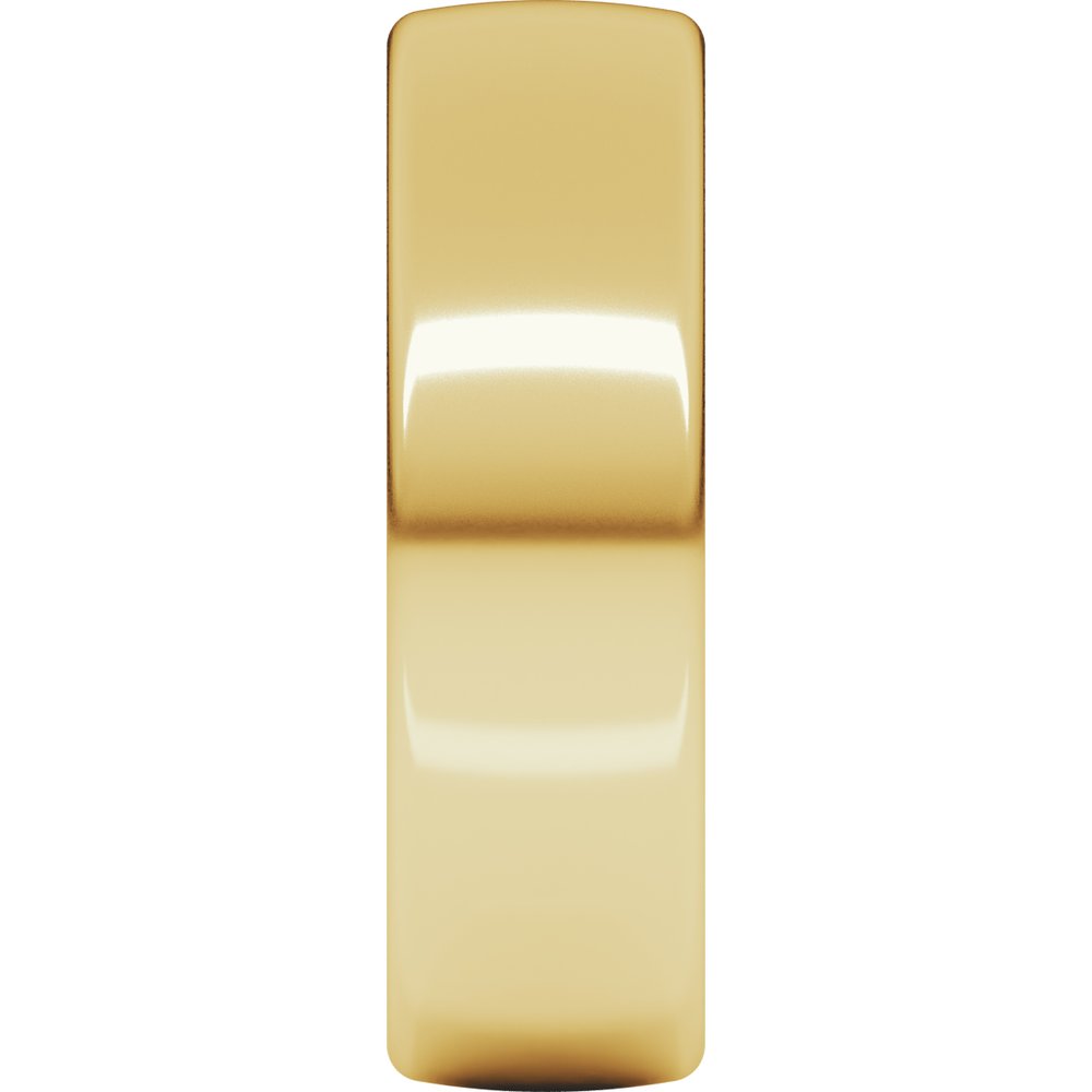 18K Yellow 6 mm Comfort-Fit Standard Weight European-Style Band