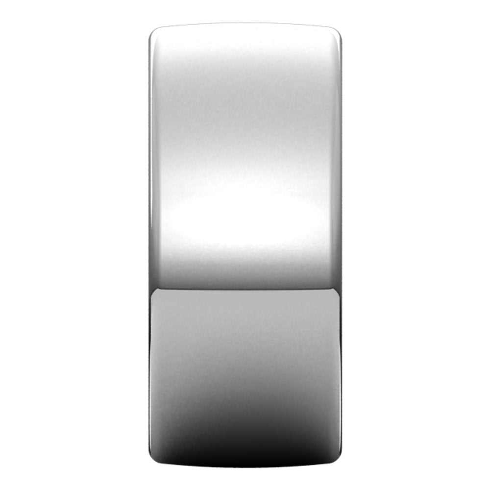 Platinum 9 mm Comfort-Fit European-Style Band Size 12.5