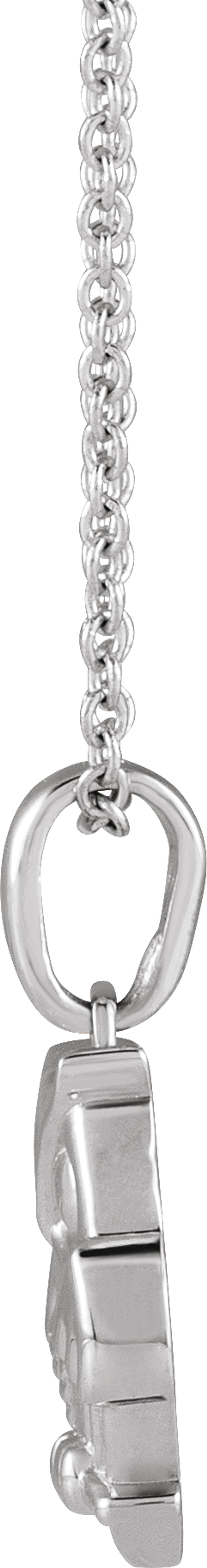 Sterling Silver Owl 16-18" Necklace