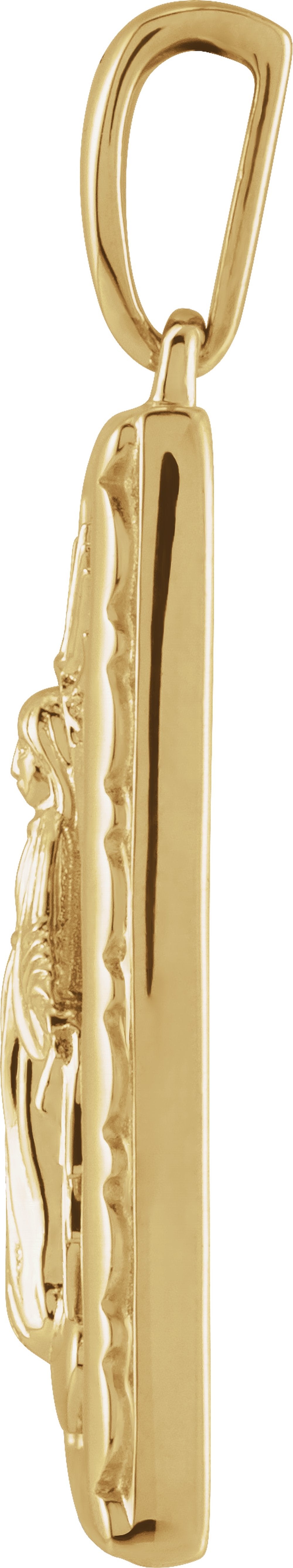 14K Yellow Miraculous Medal