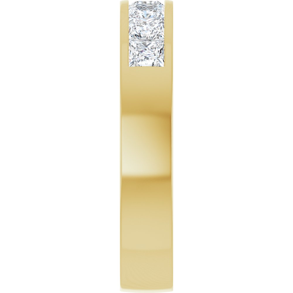 14K Yellow Gold 1 1/6 CTW Lab-Grown Diamond Band Size 7