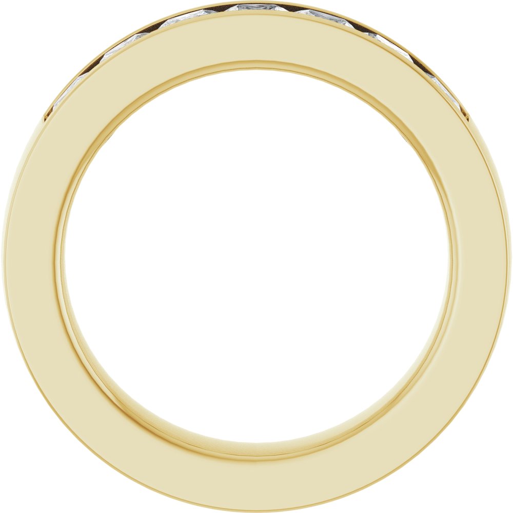 14K Yellow Gold 1 1/6 CTW Lab-Grown Diamond Band Size 7