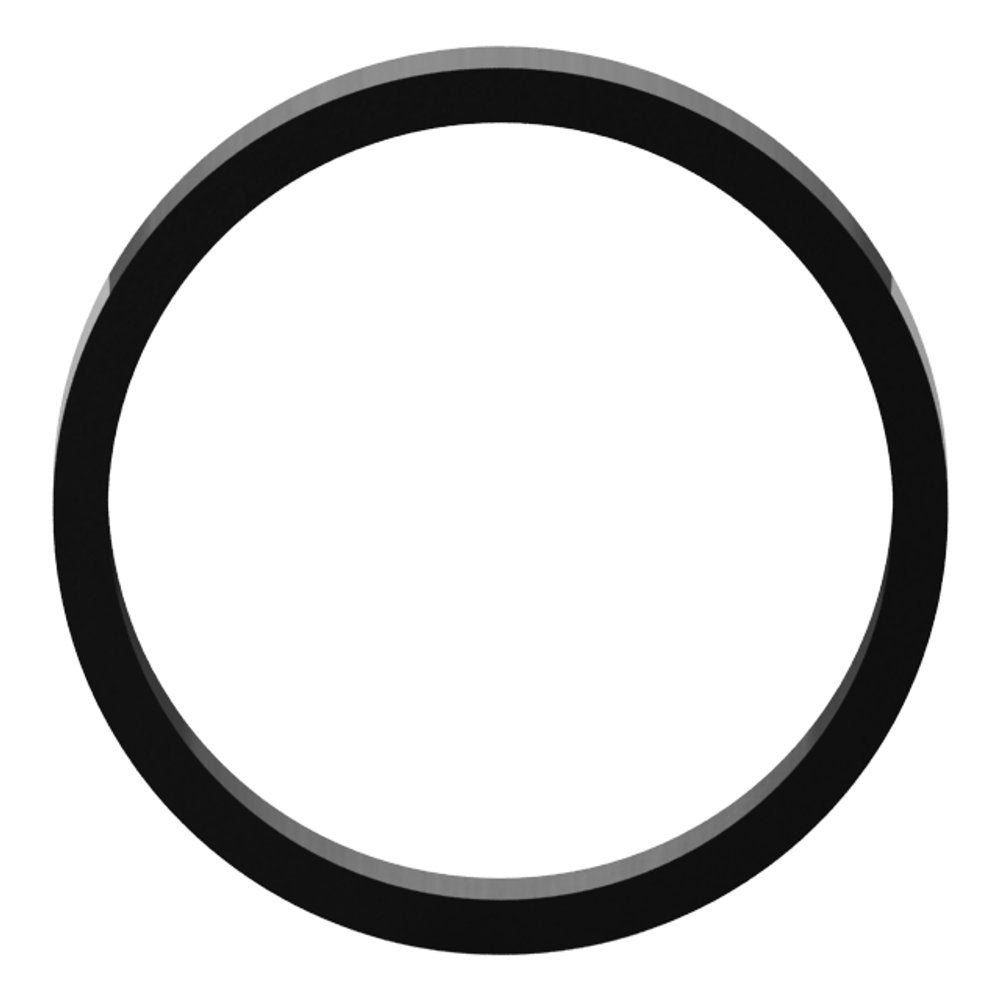 14K White Gold 3.5 mm Flat Band Size 6
