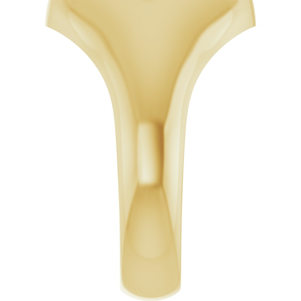 10K Yellow Gold Oval Signet Ring