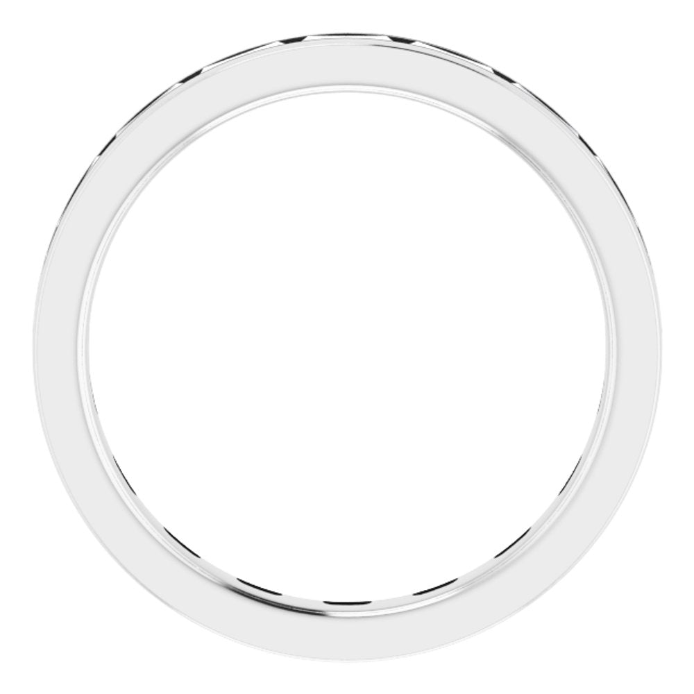 14K White Gold 5/8 CTW Lab-Grown Diamond Eternity Band