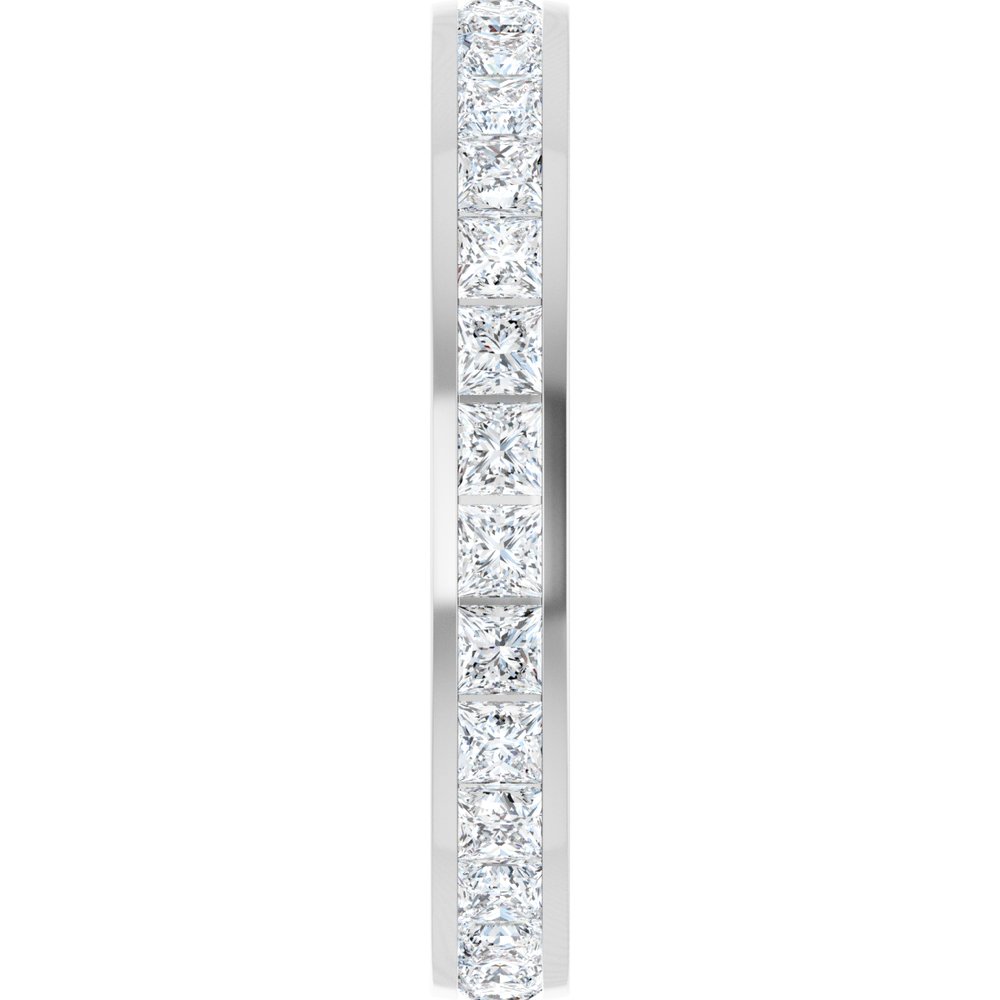 14K White Gold 1 5/8 CTW Lab-Grown Diamond Eternity Band