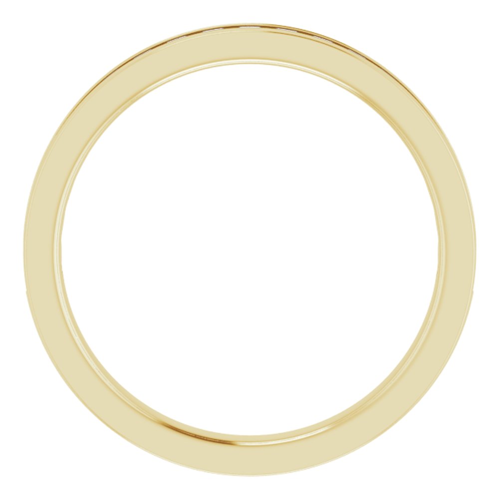 14K Yellow Gold 3/8 CTW Lab-Grown Diamond Anniversary Band