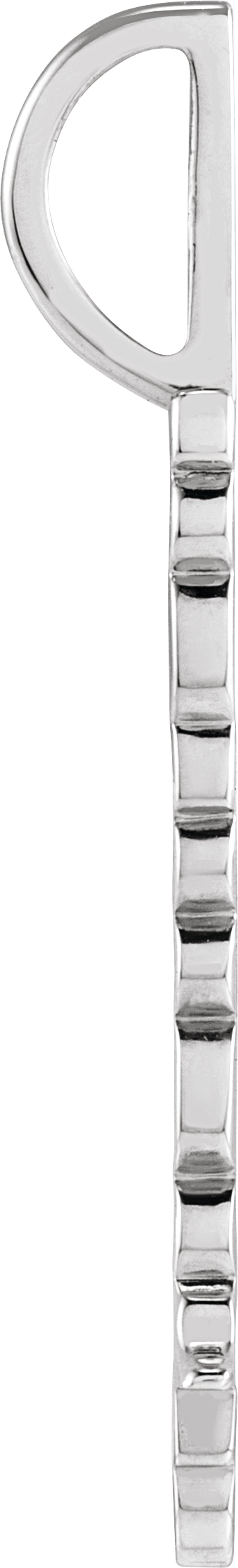 Sterling Silver Namaste Pendant