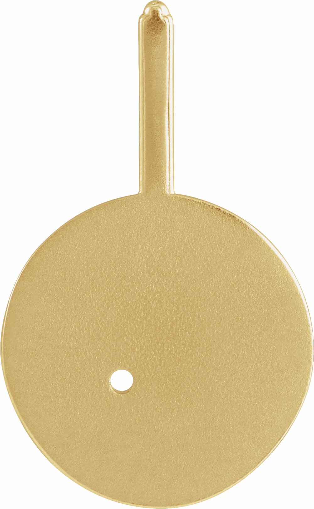 14K Yellow Gold Natural Blue Sapphire & .0025 CTW Natural Diamond Capricorn Charm/Pendant