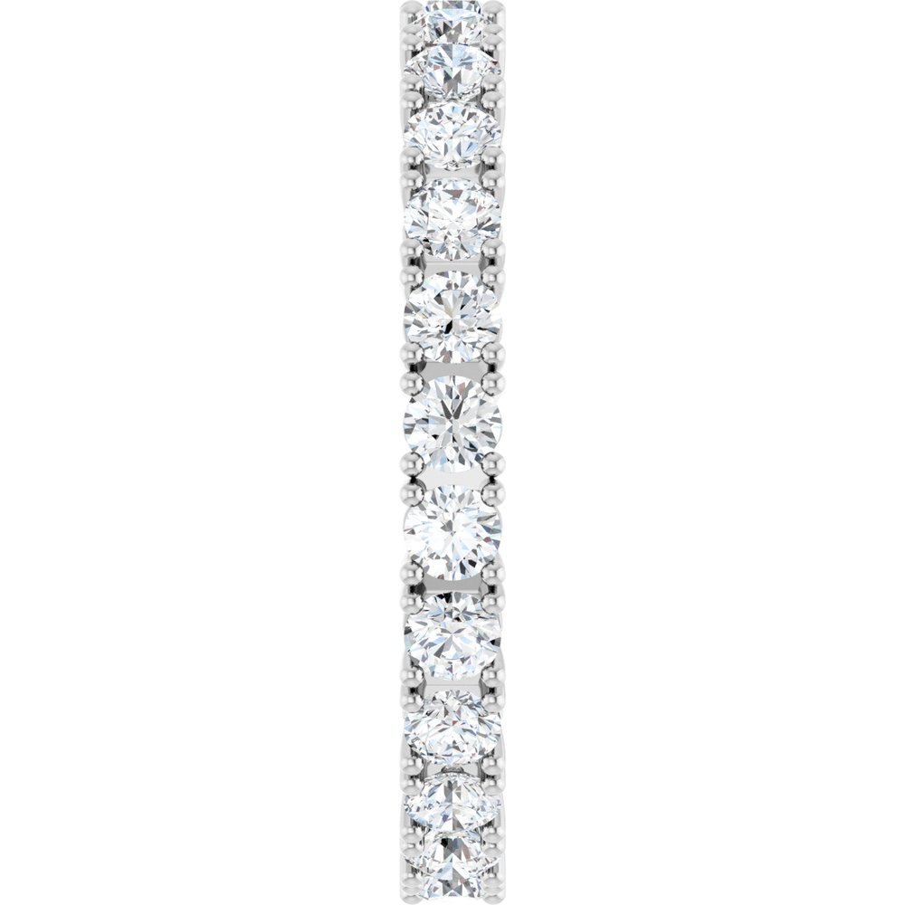 14K White Gold 1 1/2 CTW Lab-Grown Diamond Eternity Band
