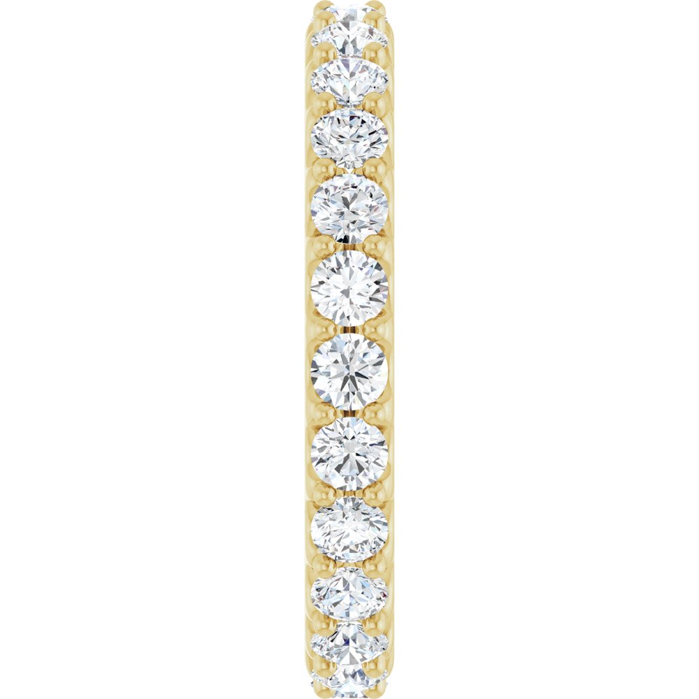 14K Yellow Gold 1 3/8 CTW Lab-Grown Diamond Eternity Band