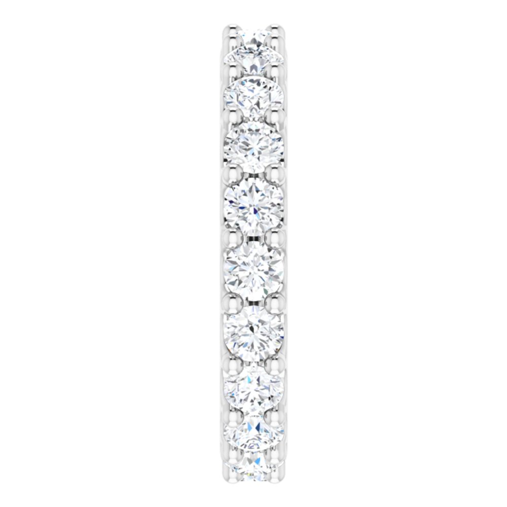 Platinum 1 7/8 CTW Natural Diamond Eternity Band
