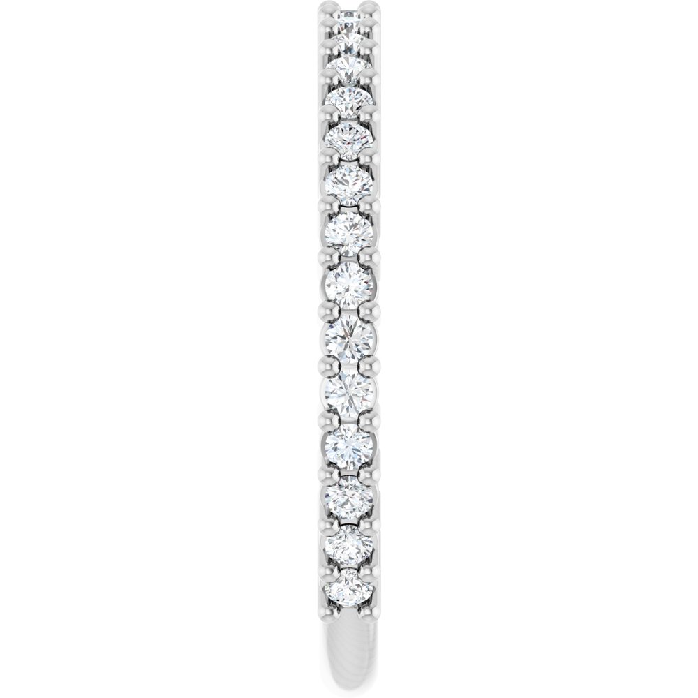 14K White Gold 3/8 CTW Natural Diamond 30-Year Anniversary Band