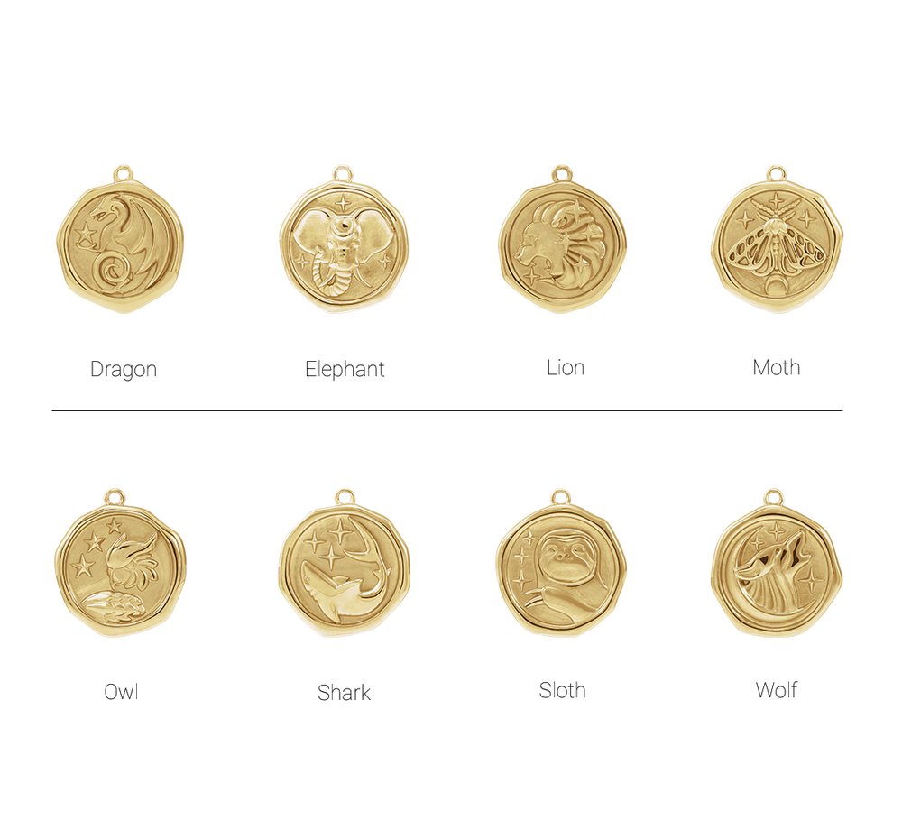 Sterling Silver Shark Spirit Animal Dangle