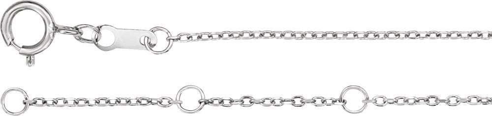 Platinum 1/10 CTW Natural Diamond Bar 6 1/2-7 1/2" Bracelet