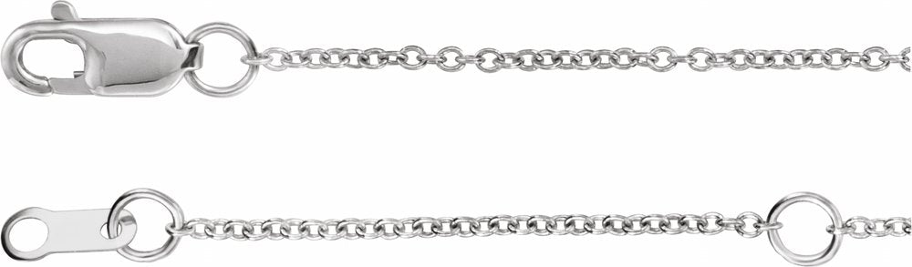 Sterling Silver Engravable Disc Adjustable 6 1/2-7 1/2" Bracelet