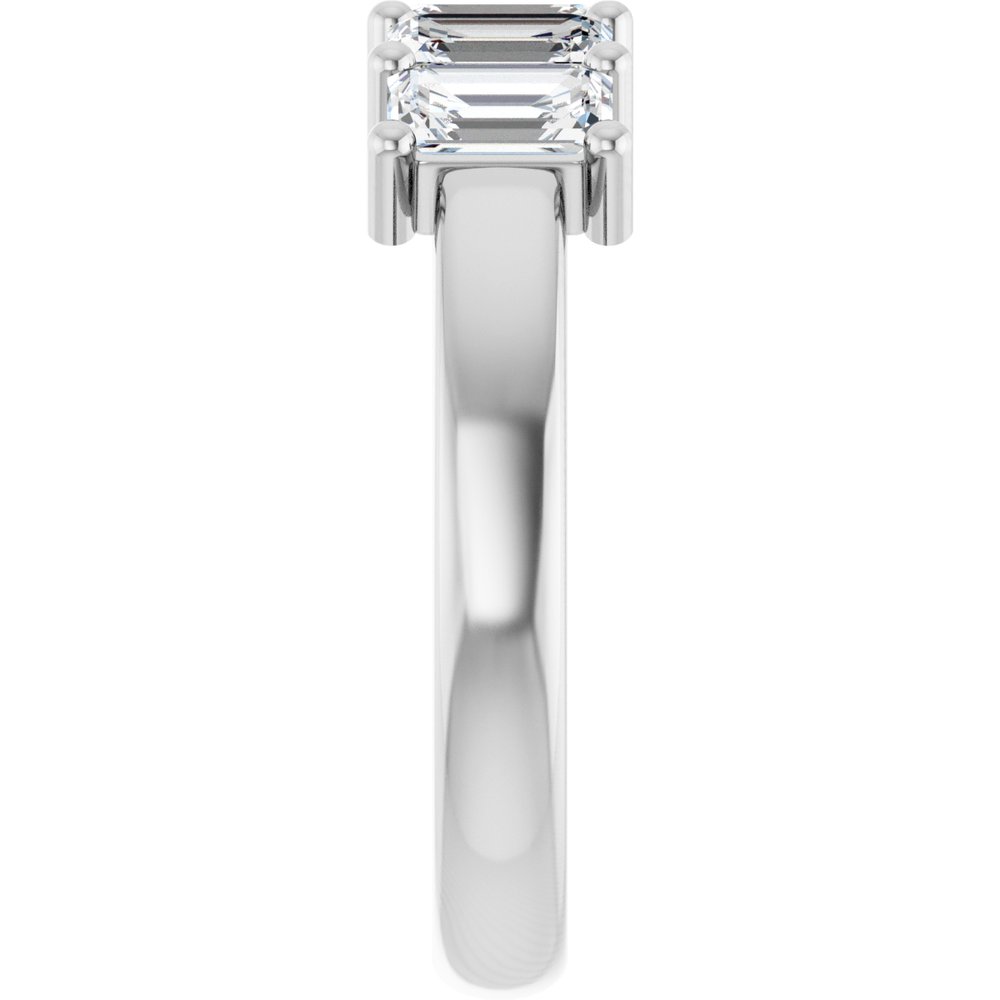 14K White Gold 1 1/2 CTW Lab-Grown Diamond Anniversary Band