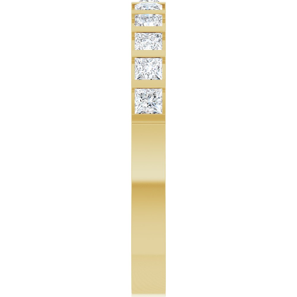 14K Yellow 1/2 CTW Natural Diamond Anniversary Band