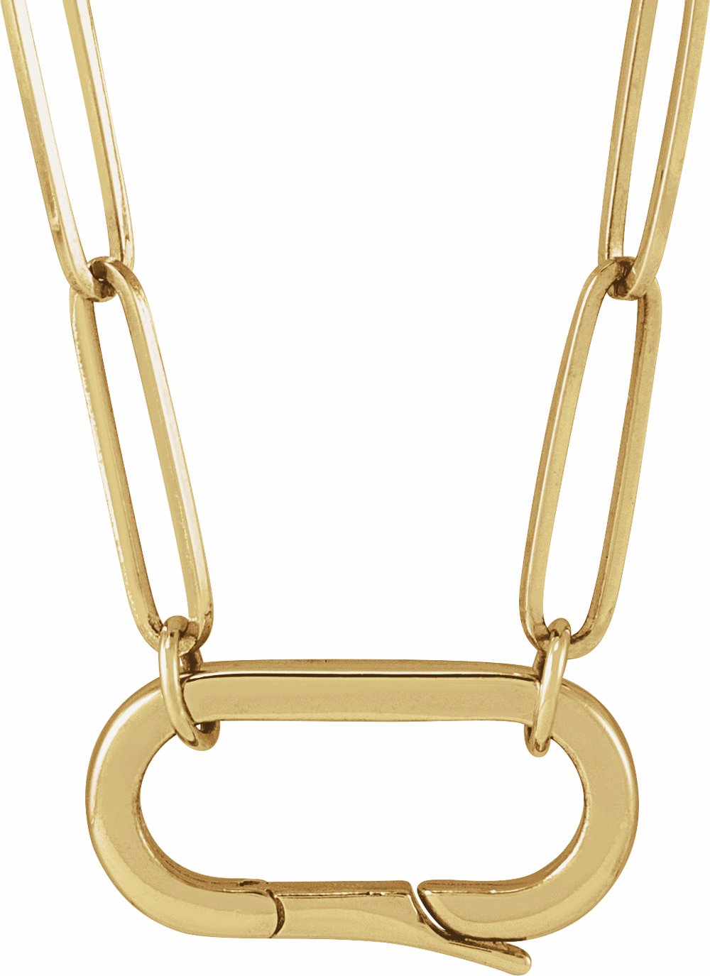 14K Yellow Gold Charm 18" Necklace