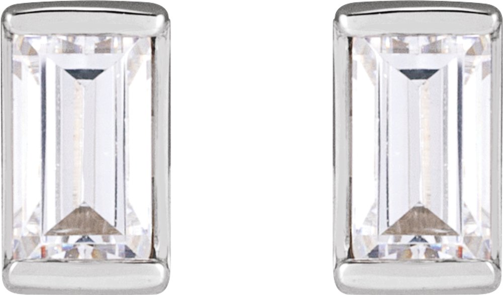 14K White 1/5 CTW Natural Diamond Stud Earrings