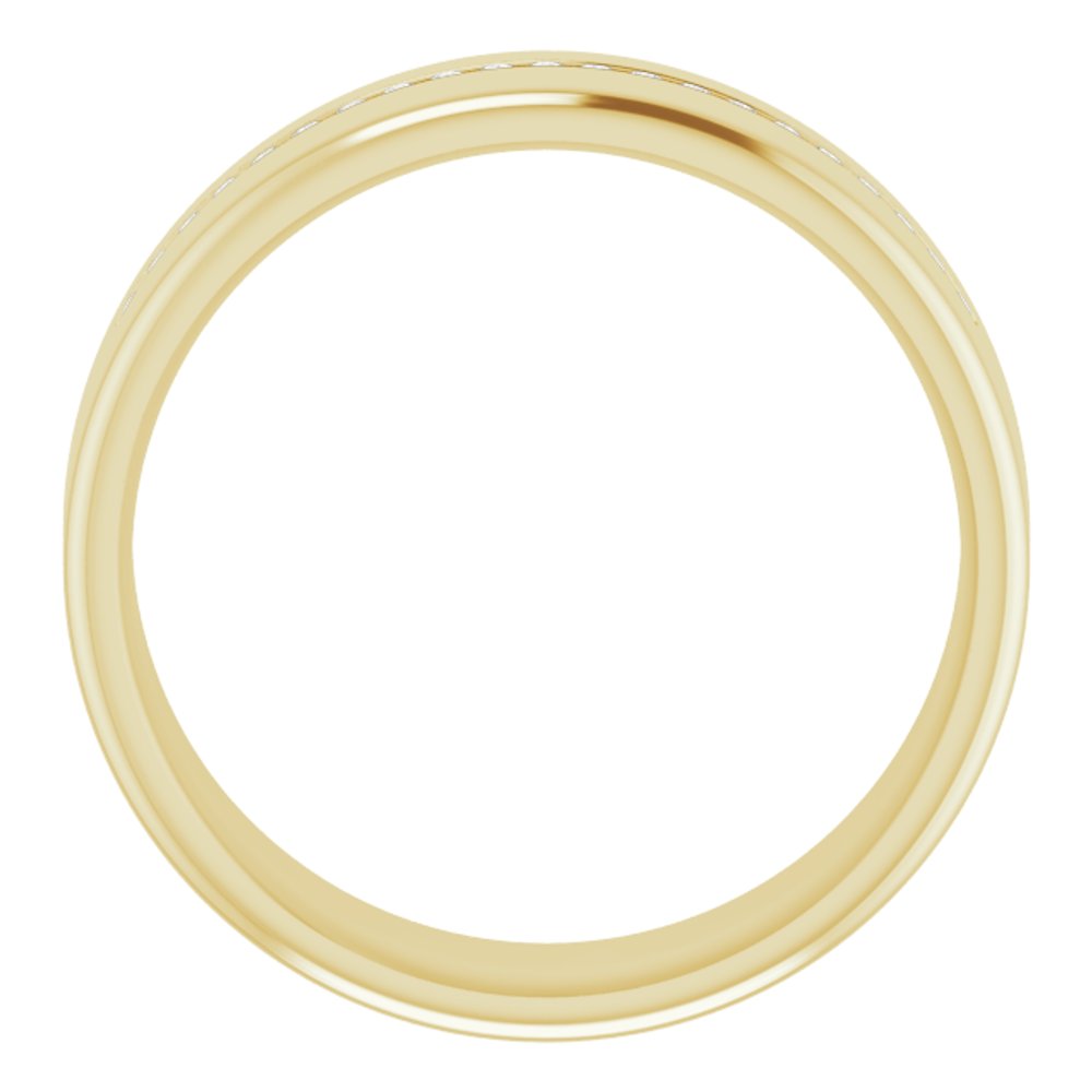 14K Yellow 0.08 CTW Natural Diamond Band