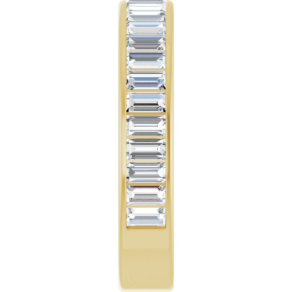 14K Yellow Gold 1 1/4 CTW Lab-Grown Diamond Anniversary Band Size 8