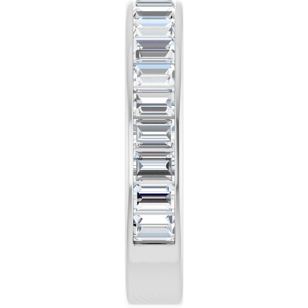 14K White Gold 1 5/8 CTW Lab-Grown Diamond Anniversary Band Size 7