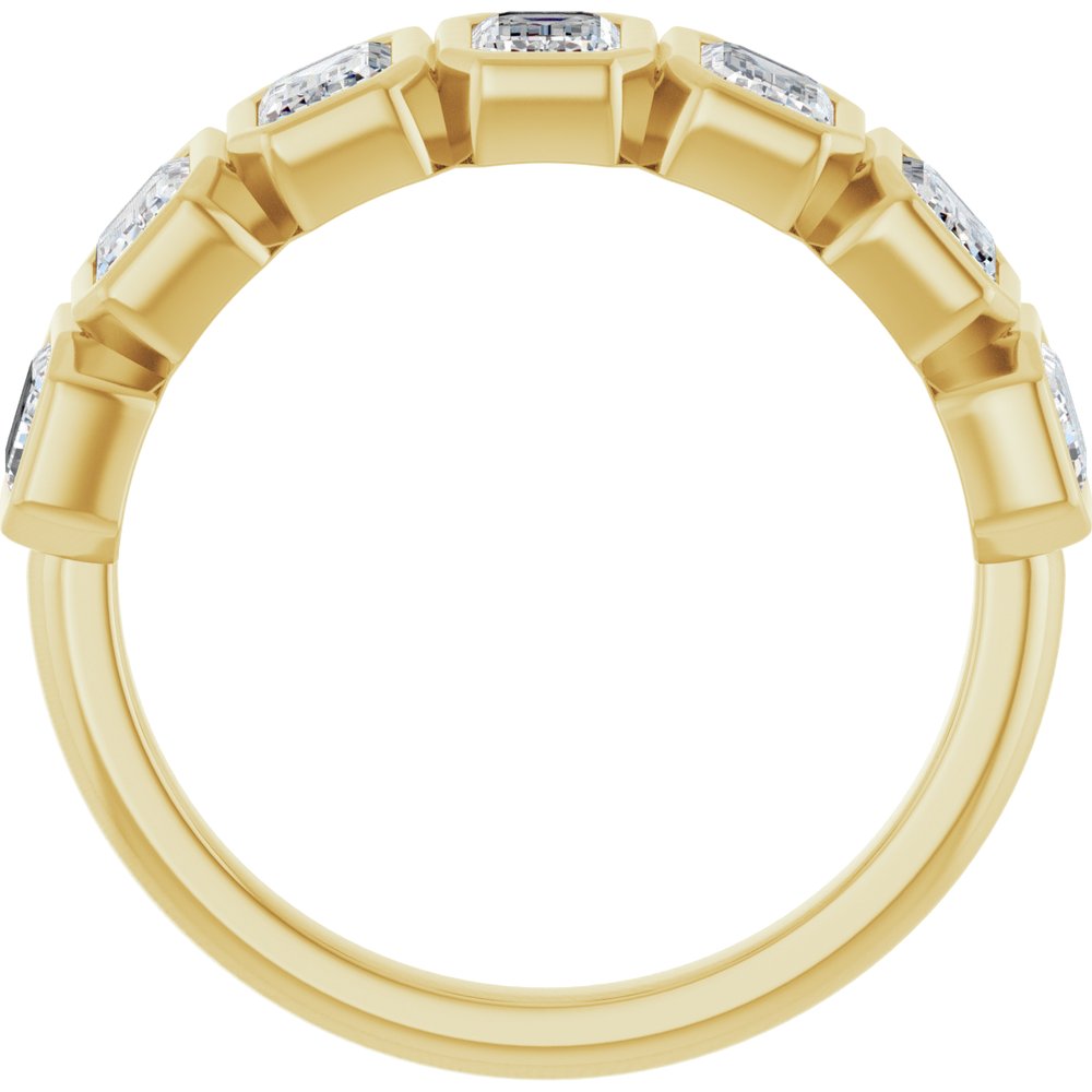 14K Yellow Gold 2 1/6 CTW Lab-Grown Diamond Anniversary Band