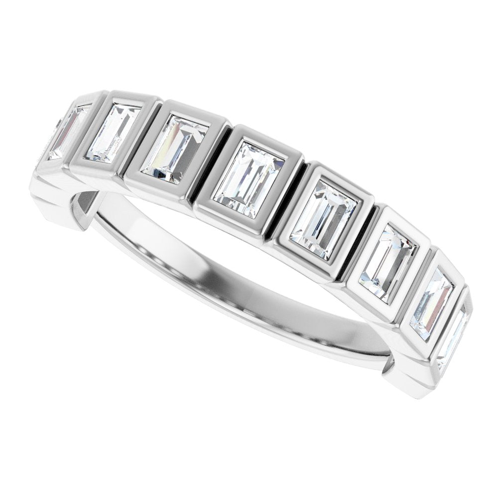 14K Yellow Gold 7/8 CTW Natural Diamond Anniversary Band