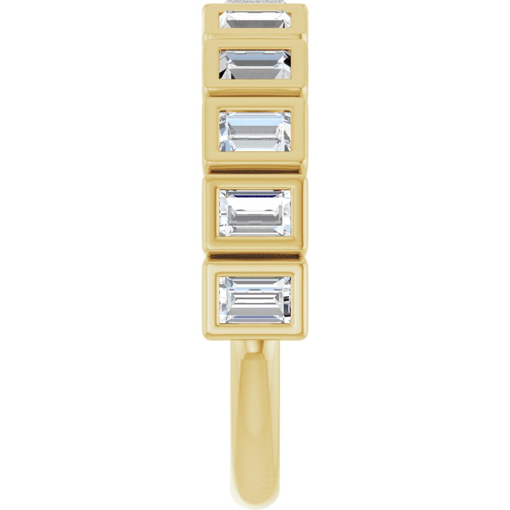 14K Yellow Gold 7/8 CTW Natural Diamond Anniversary Band