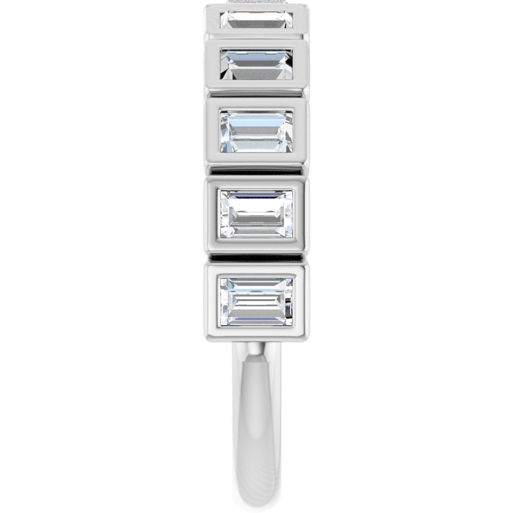 Bezel-Set Anniversary Band