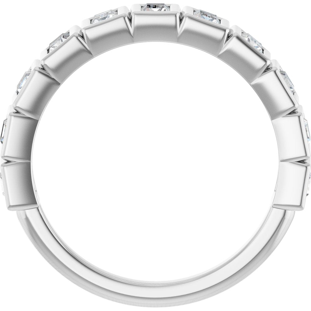 Bezel-Set Anniversary Band