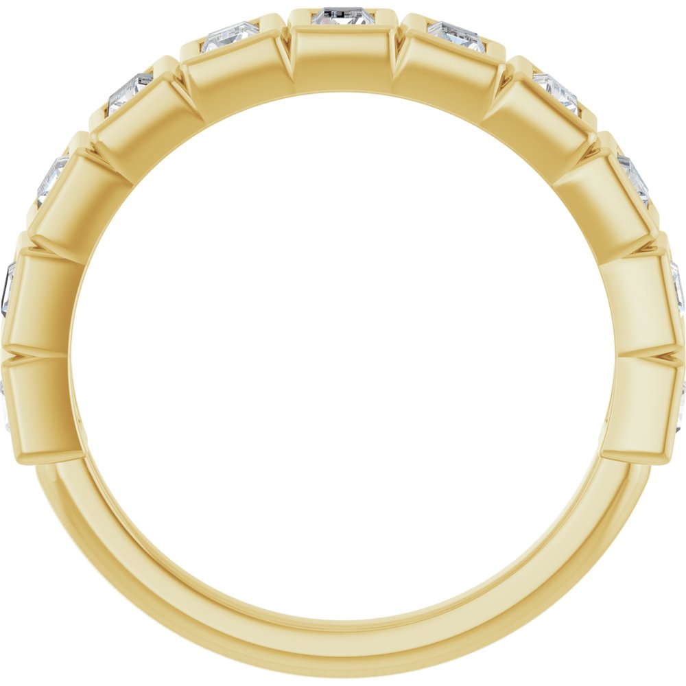 14K Yellow Gold 7/8 CTW Natural Diamond Anniversary Band