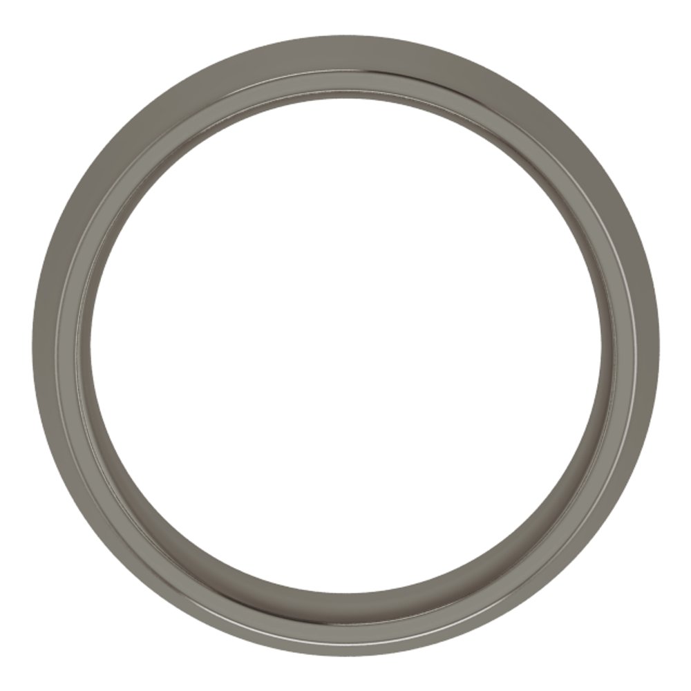 Titanium 6 mm Comfort-Fit Knife Band Size 7