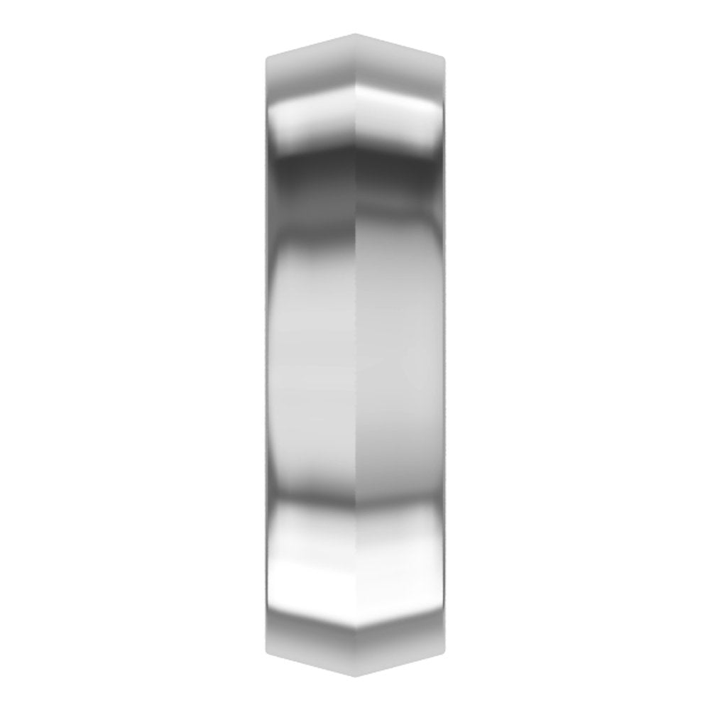 Cobalt 6 mm Comfort-Fit Knife Band Size 7