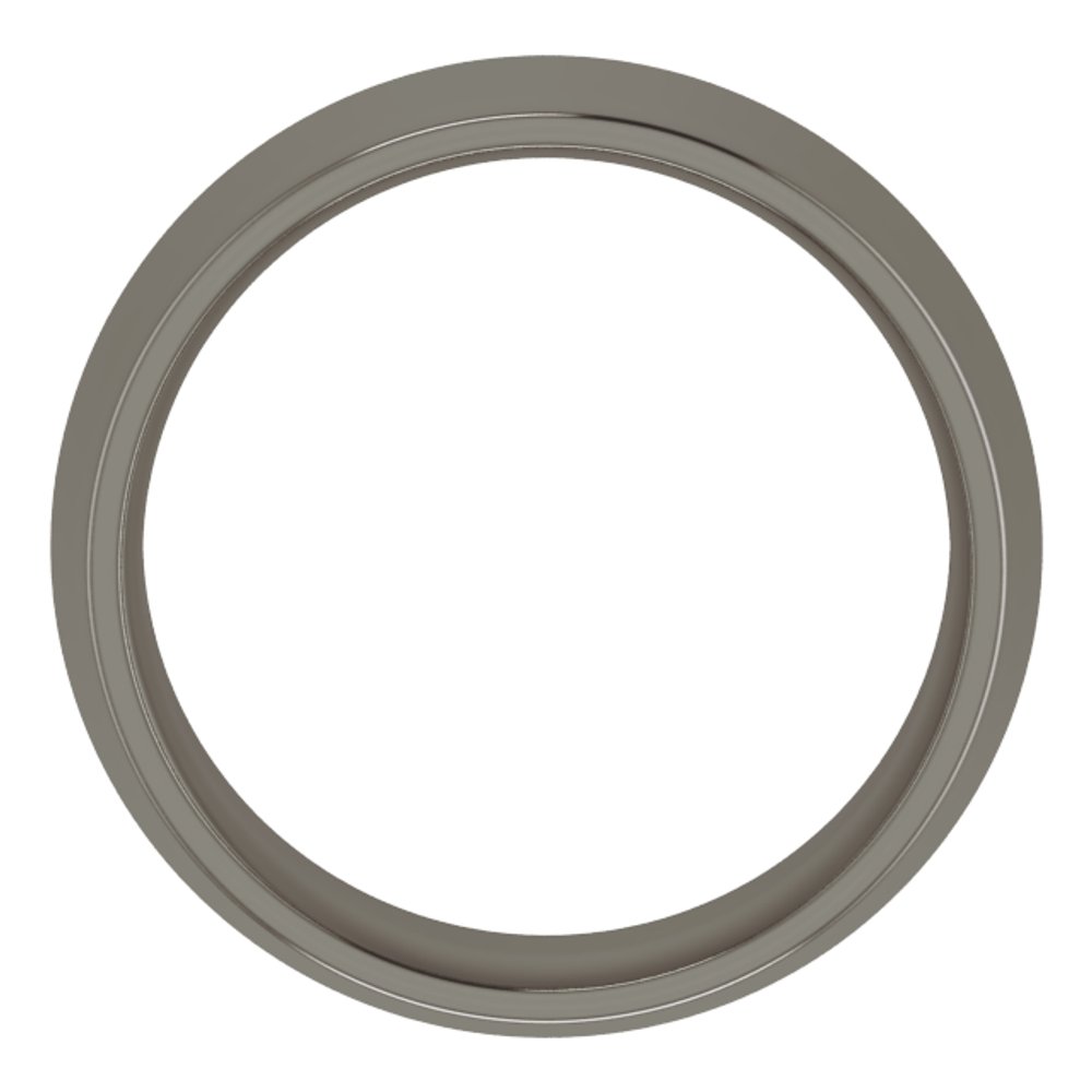 Titanium 7 mm Comfort-Fit Knife Band Size 8.5