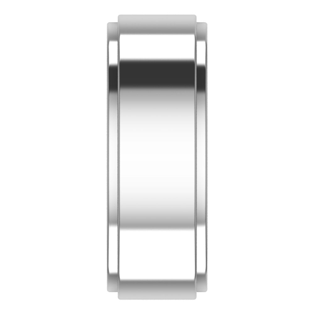 Cobalt 7 mm Stepped-Edge Flat Band Size 8