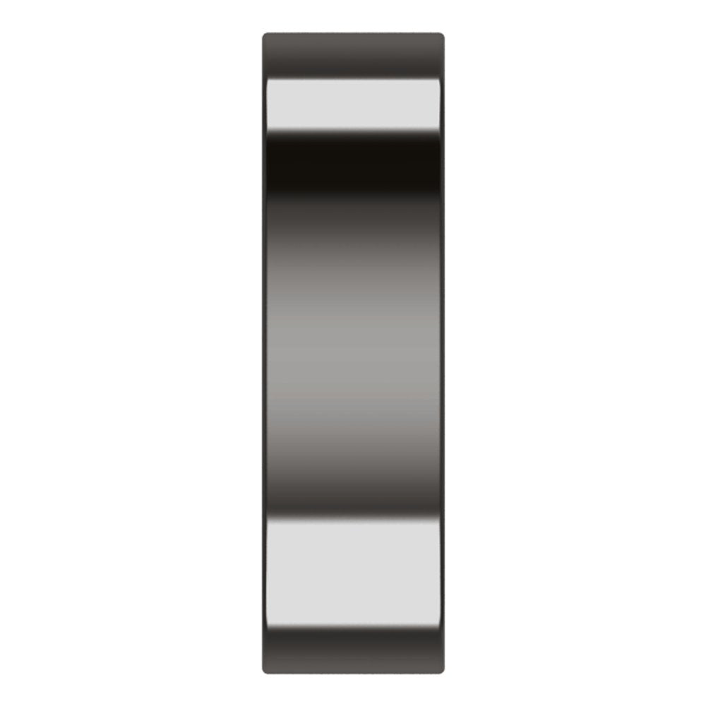 Zirconium 6 mm Comfort-Fit Flat Band Size 7
