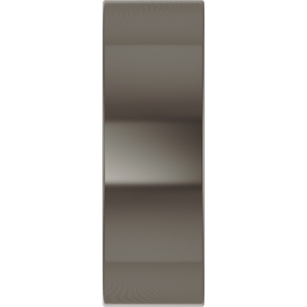 Titanium 7 mm Comfort-Fit Flat Band Size 8
