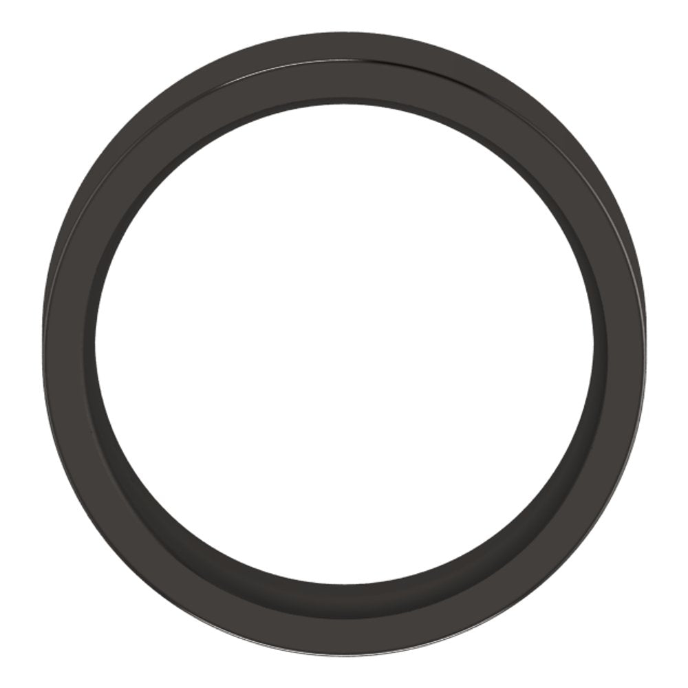 Cobalt 7 mm Comfort-Fit Flat Band Size 9.5