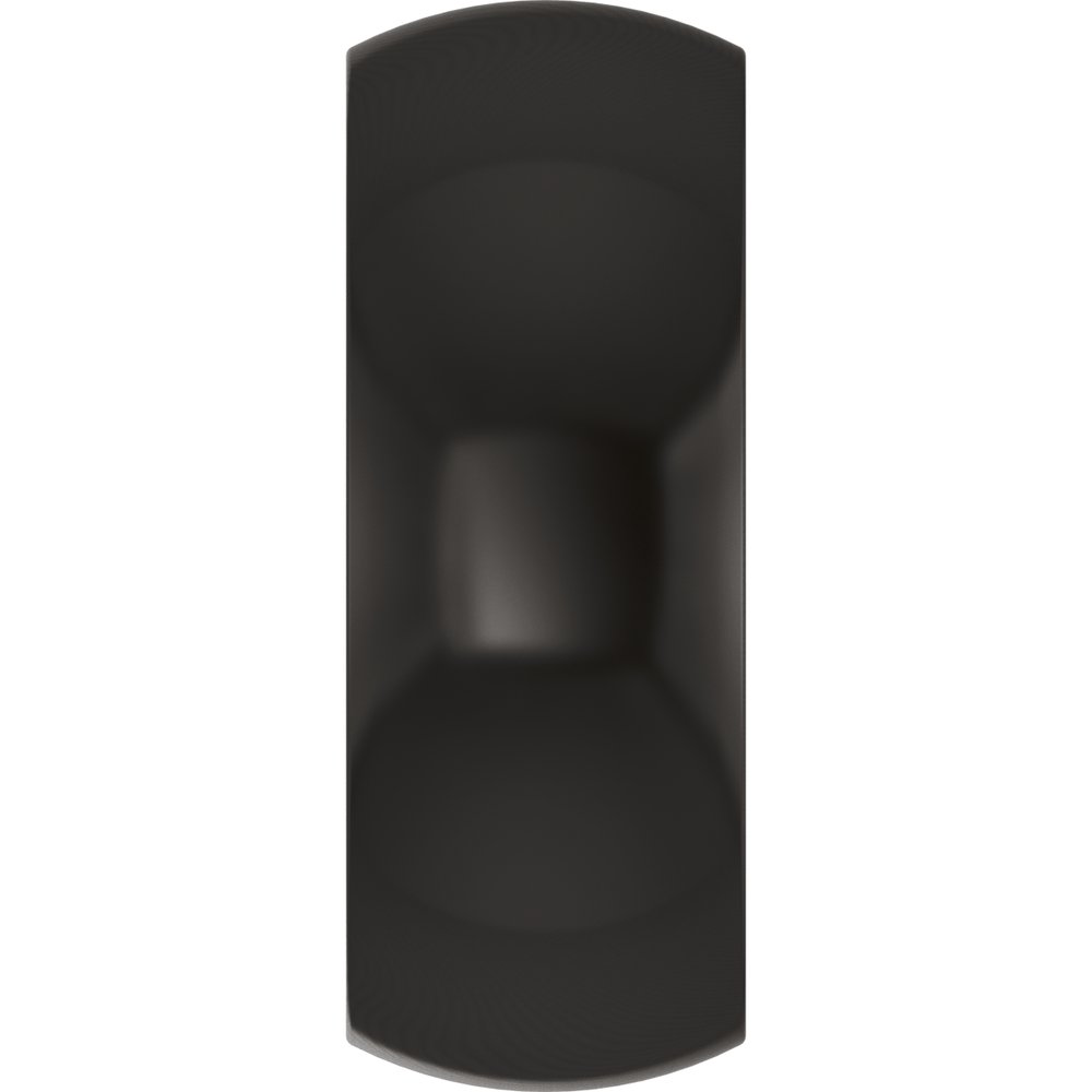 Zirconium 8 mm Comfort-Fit Half Round Band Size 7