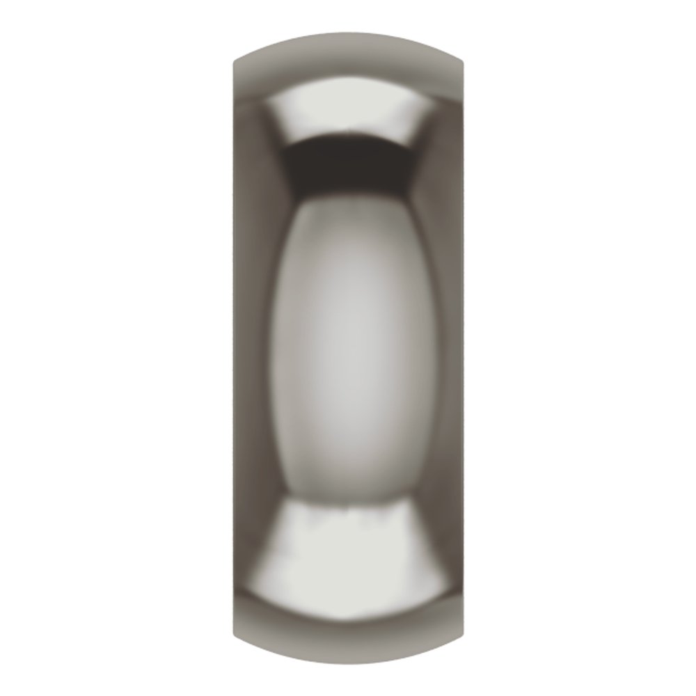 Titanium 8 mm Comfort-Fit Half Round Band
