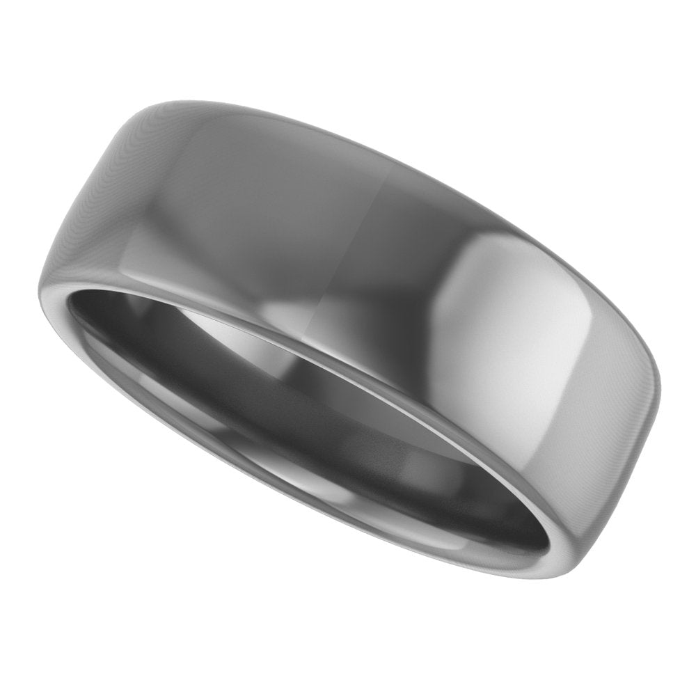 Cobalt 7 mm Comfort-Fit Standard Weight European-Style Band Size 8.5