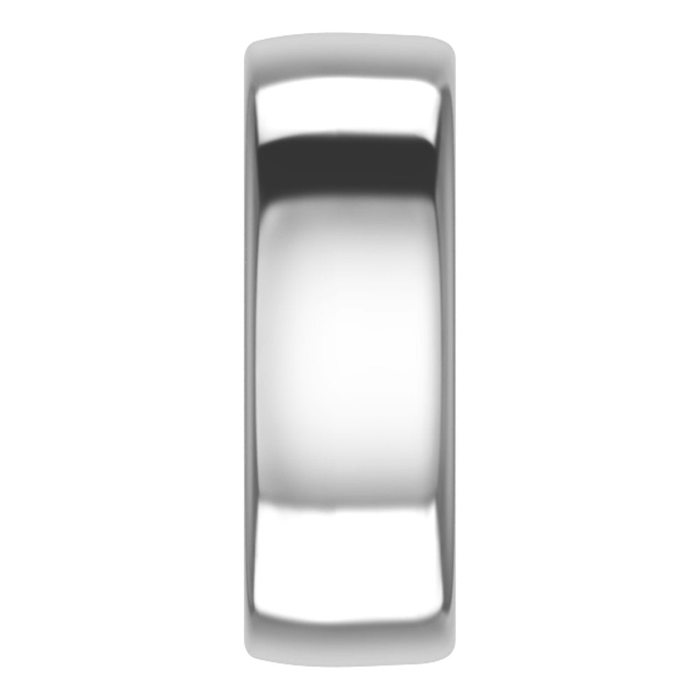 Cobalt 7 mm Comfort-Fit Standard Weight European-Style Band Size 9.5