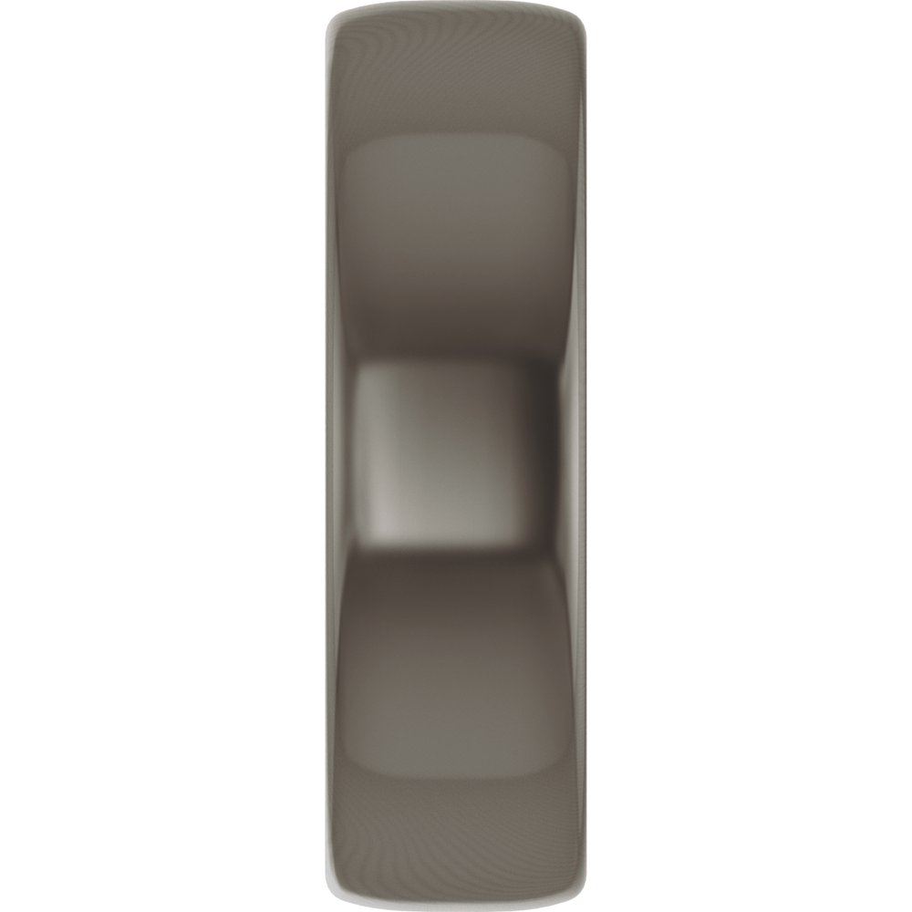 Titanium 6 mm Comfort-Fit Standard Weight European-Style Band Size 8