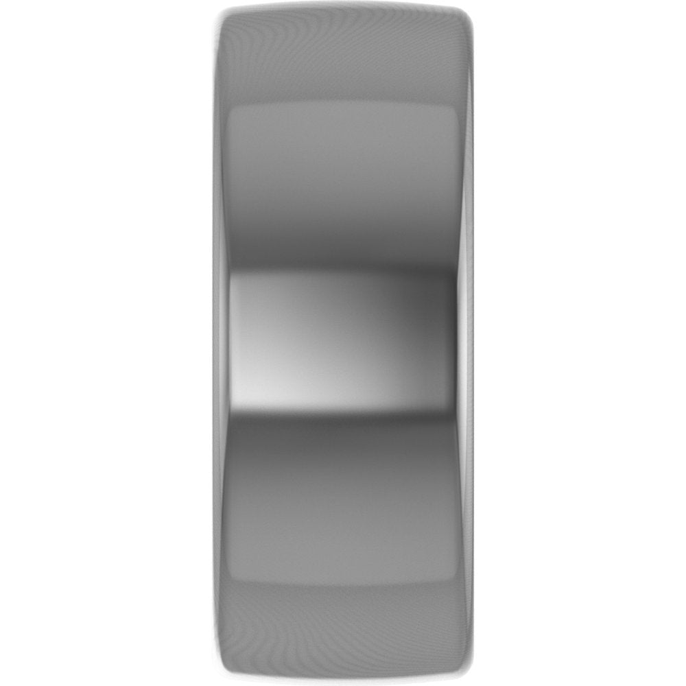 Cobalt 8 mm Comfort-Fit Standard Weight European-Style Band Size 9