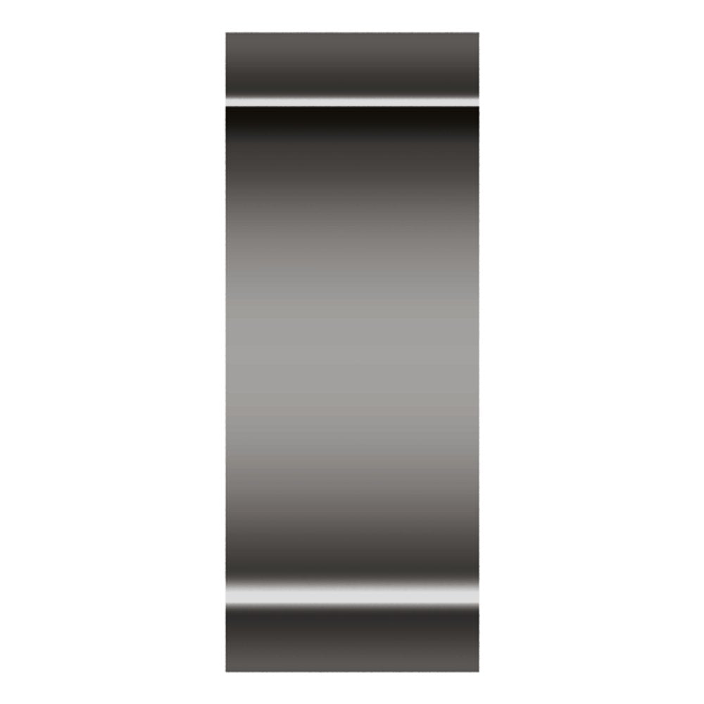 Zirconium 8 mm Comfort-Fit Square Band Size 7