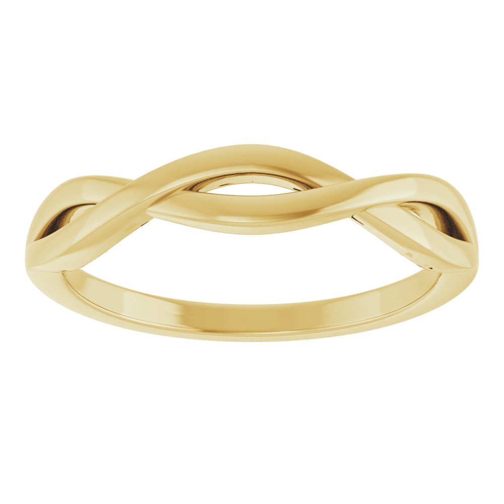 14K Yellow Gold Twisted Ring